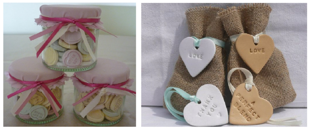 simple & sweet wedding favours